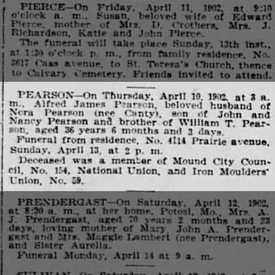 AlfredJamesPearsonNewspaper